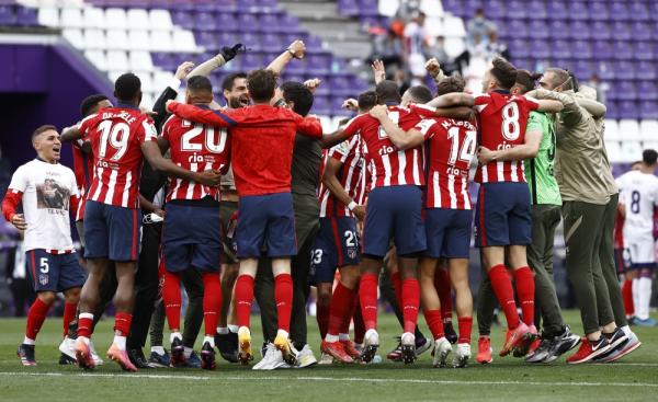 أتلتيكو يتوج بلقب الدوري الإسباني للمرة الـ11
