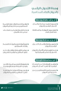 إنشاء وحدة للتحول الرقمي في ديوان المحاسبة