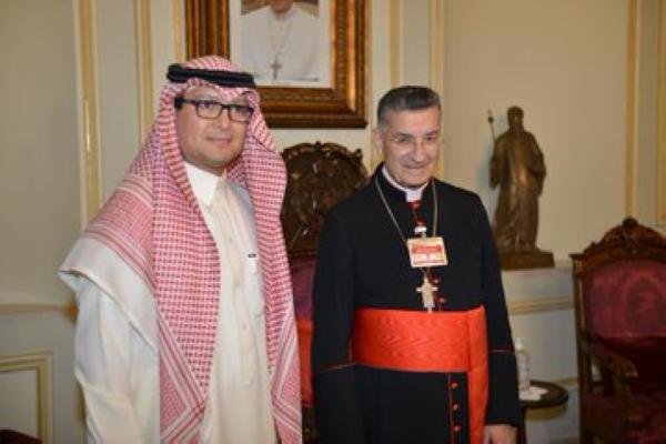سفير المملكة بلبنان يلتقي البطريرك بشارة الراعي