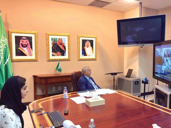 «المعلمي» يرأس اجتماعا أمميا لمناقشة مكافحة الإرهاب