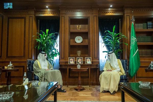 «الجبير» يستقبل السفير الإماراتي