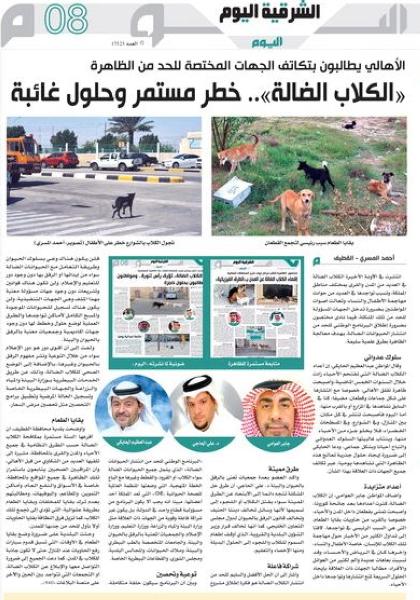 عدوى «الكلاب الضالة» تنتقل إلى شاطئ نصف القمر