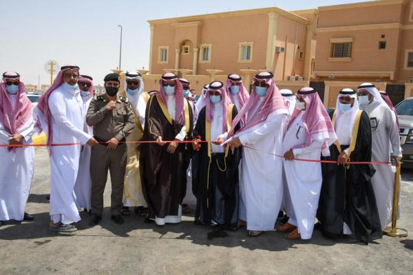 افتتاح طريق «الروضة - البساتين» ببقيق
