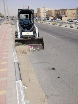 رفع 20 طن نفايات و5600 م3 أنقاضا ومخلفات بالجبيل
