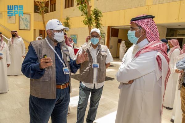 «الخريف» يطلع على مراحل تحول هيئة المساحة الجيولوجية بجدة