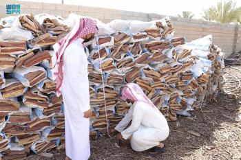استرداد 1665 متر حطب محلي بالقصيم