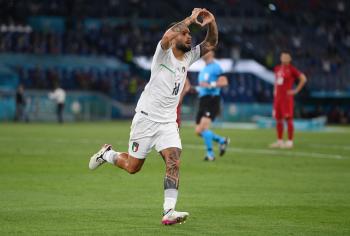 إيطاليا تقسو على تركيا بثلاثية