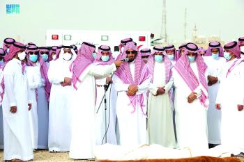 تشييع جثمان الشيخ ناصر الشثري