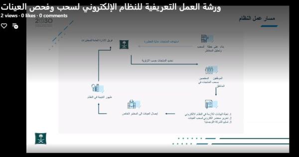 «التجارة» تستعرض أهمية «نظام فحص العينات»