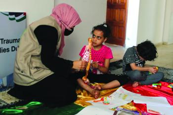أطفال غزة يكابدون آثار صدمة العدوان الإسرائيلي