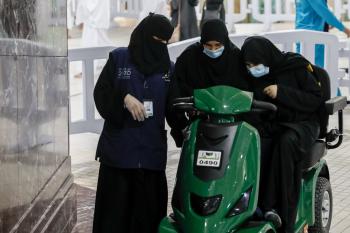 «حج وقائي».. 1.5 متر تباعدا جسديا وجمرات معقمة وحافلات بنصف طاقتها