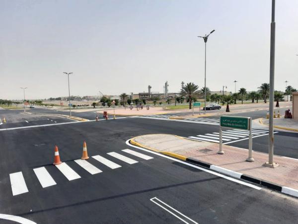 إعادة تأهيل شوارع رأس تنورة