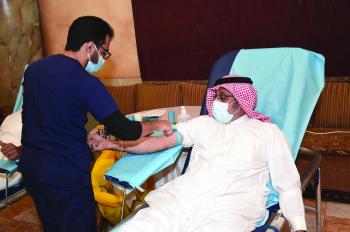«جامعي الخبر» يمد بنوك الدم في الشرقية بـ200 وحدة سنويا