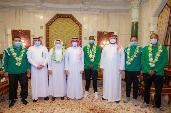 وزير الرياضة يستقبل طارق حامدي