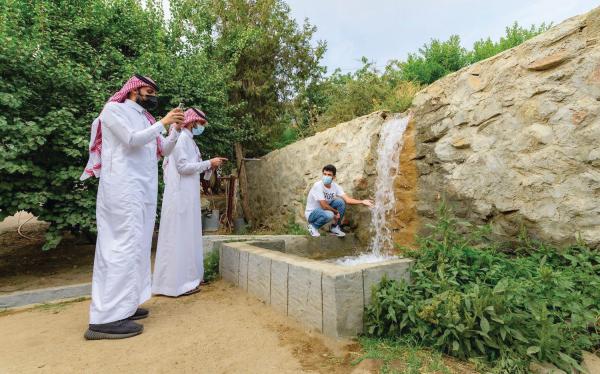 «الجسر».. متنفس السياحة الزراعية الجديد في بلجرشي