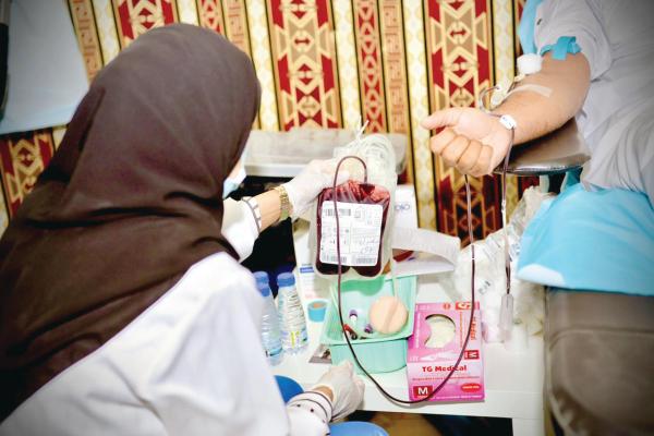 252 متبرعا في حملة «رعاية» الثانية
