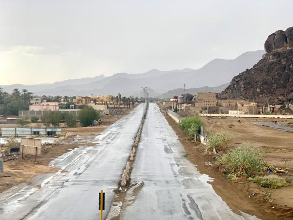 سحب ممطرة على جازان حتى الـ 8 مساءً