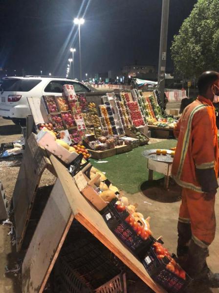 مصادرة 1.5 طن خضروات غير صالحة بالدمام