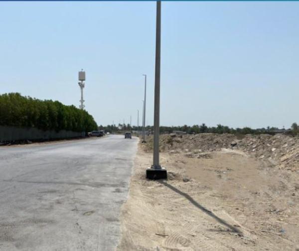 تركيب 15 عمود إنارة بشارع «الشهباء»