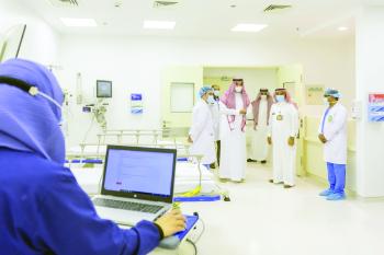 تفقد جاهزية «تخصصي المدينة» لخدمة ضيوف الرحمن
