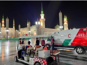 "هلال المدينة" يستقبل 165 ألف مكالمة وينجز 79341 ساعة تطوعية