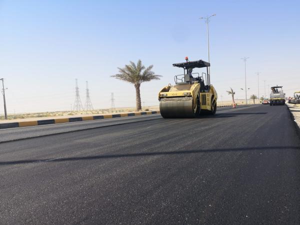 60 % إنجازا بمشروع إعادة تأهيل شوارع النعيرية