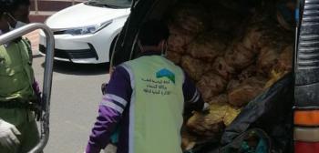 ضبط طن لحوم فاسدة في مكة 