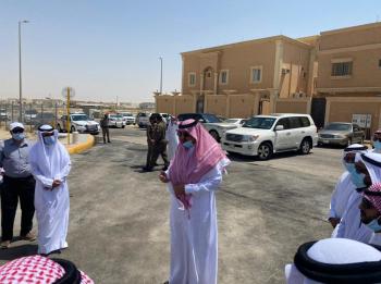 افتتاح الطريق الرابط بين حيي الروضة والبساتين في بقيق