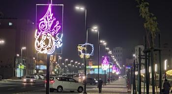 الشرقية تتزين بالأشكال والإنارة لاستقبال عيد الأضحى
