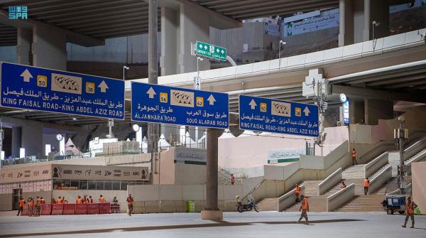 جسر الجمرات.. تسخير الأمكانات لخدمةً لضيوف الرحمن