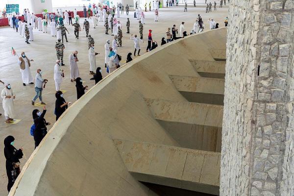 جسر الجمرات.. تسخير الأمكانات لخدمةً لضيوف الرحمن