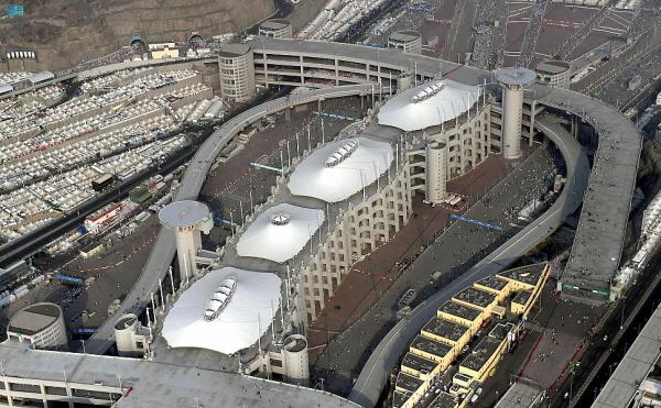 جسر الجمرات.. تسخير الأمكانات لخدمةً لضيوف الرحمن
