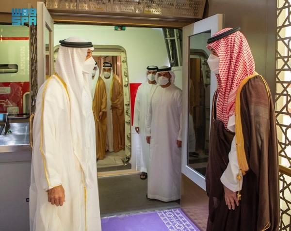 عاجل : ولي العهد يستقبل ولي عهد أبوظبي