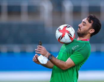 الفيصل يشعل تدريبات الأخضر قبل مواجهة ساحل العاج
