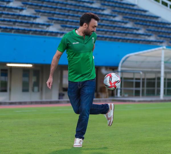 الفيصل يشعل تدريبات الأخضر