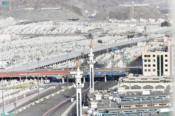 «خيام منى».. أعلى معايير الأمن لسلامة ضيوف الرحمن