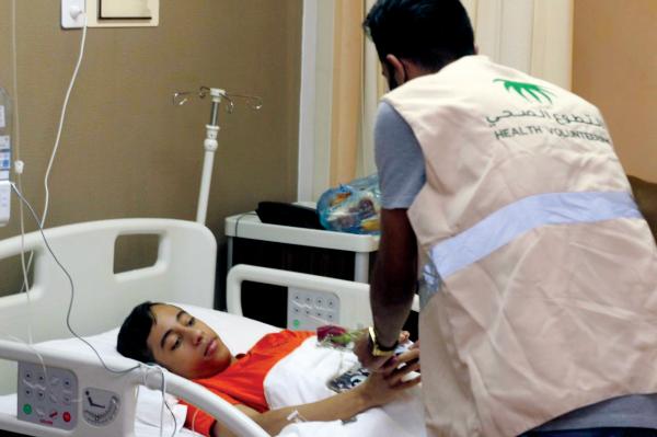 هدايا لـ 88 مريضا منوما بمناسبة العيد
