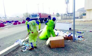 912 معدة لتنظيف مشعر مزدلفة