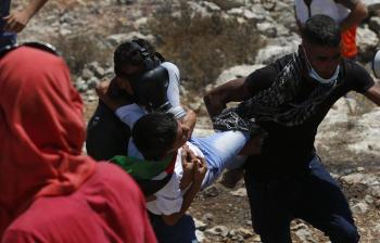 إصابة مئات الفلسطينيين في مواجهات مع الاحتلال ببلدة بيتا