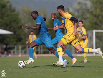 النصر يتعادل مع أبويل القبرصي وديا
