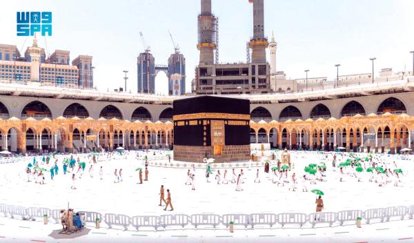المسجد الحرام.. أجواء روحانية والتزام