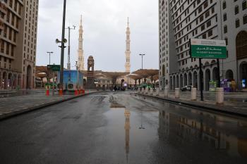 رياح وسحب رعدية على محافظتين بالمدينة المنورة
