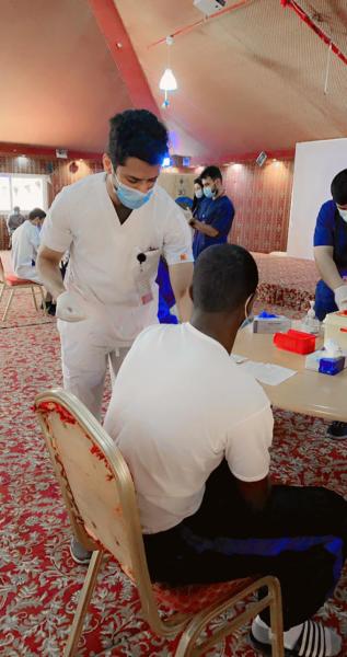«ملاحظة الدمام» تحصن منسوبيها ونزلائها ضد كورونا