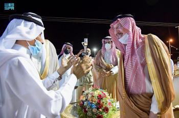 أمير جازان يشرف حفل أهالي فرسان