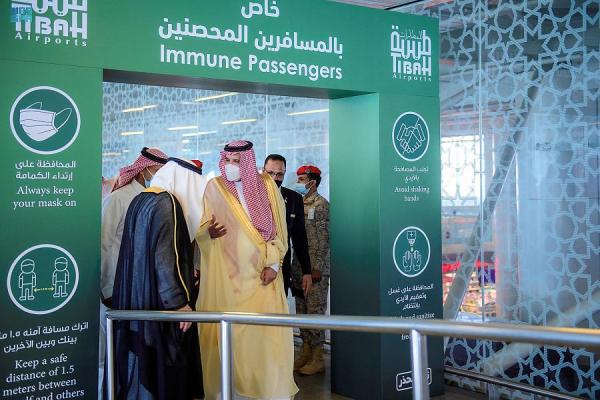 أمير المدينة المنورة : مطار المنطقة يشهد تطوّراً ملحوظاً رغم الجائحة