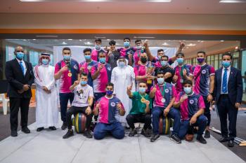 أثقال الهدى أبطالا لشباب المملكة