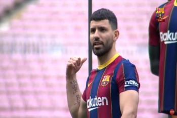 برشلونة يفقد أجويرو