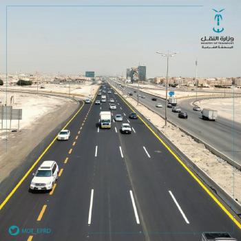 4 مسارات .. إنتهاء المرحلة الأولى من تطوير طريق «الجبيل- الظهران»