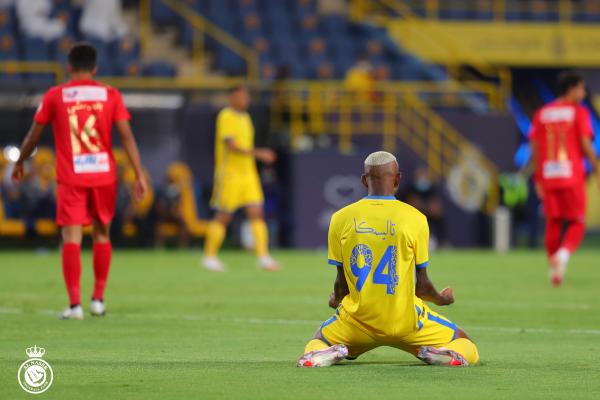 برباعية.. النصر يتلاعب بضمك