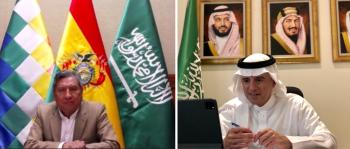 الجبير يبحث المستجدات الدولية مع وزير خارجية بوليفيا